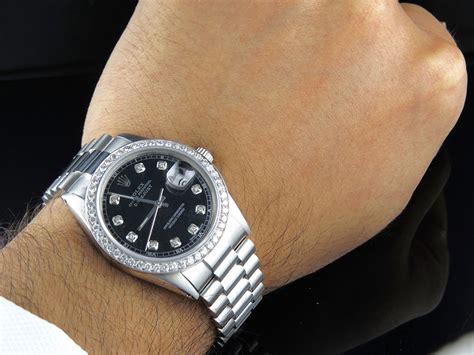 rolex president stainless steel